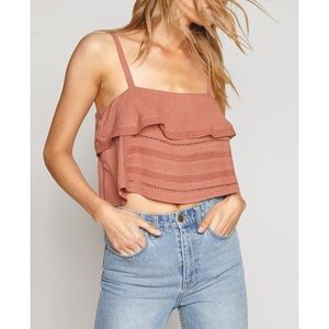 Amuse society crop tank